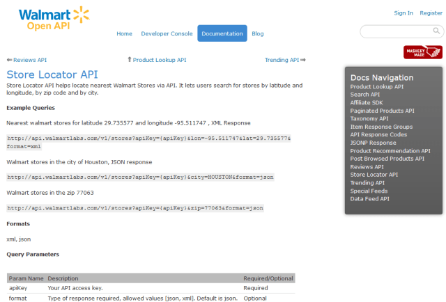 Walmart Store Locator API (Overview, SDK Documentation &amp; Alternatives) | RapidAPI