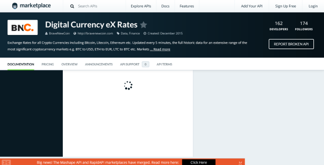 Bnc Digital Currency Exchange Rates Api Overview Doentation Bnc Digital Currency Exchange Rates Api