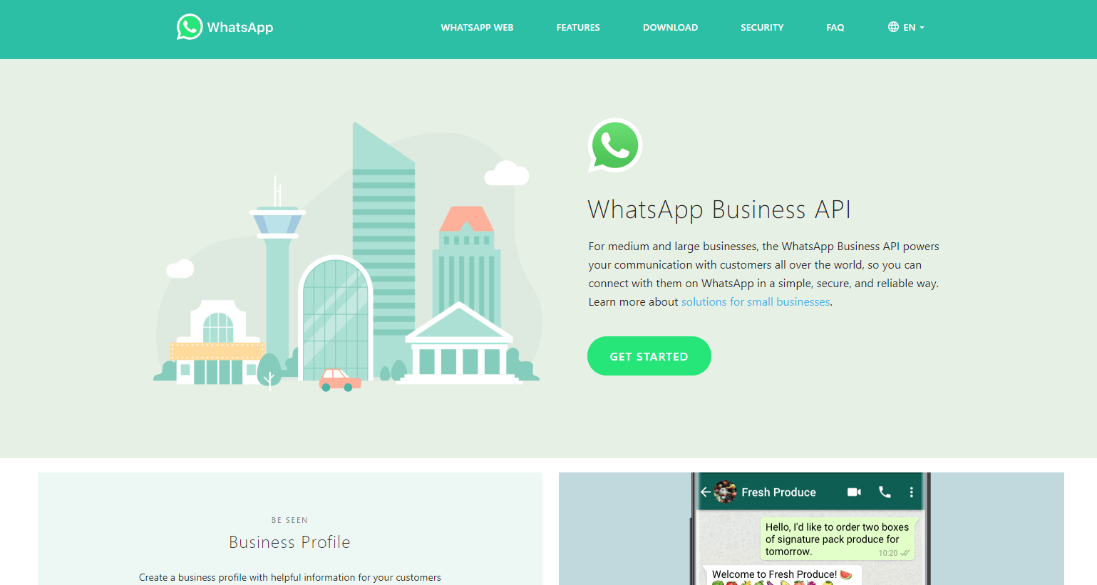 how to use whatsapp api