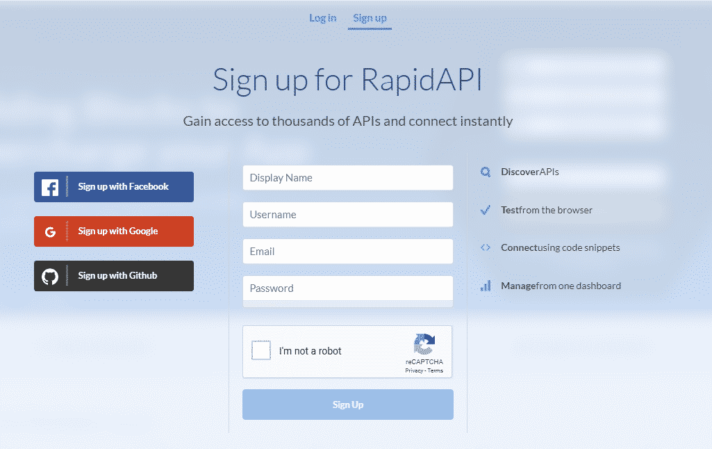 RapidAPI Free API Key