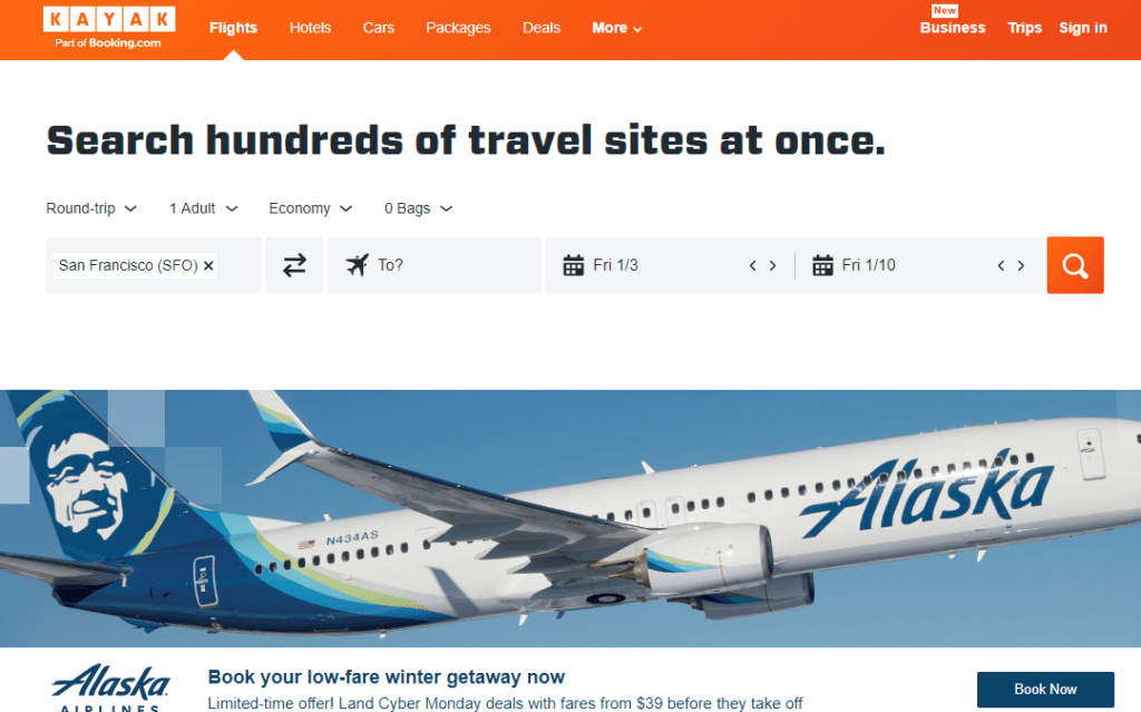 travel sites airlines