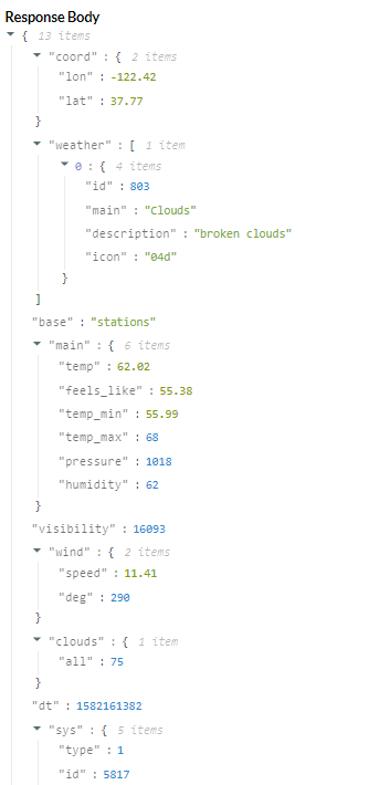 openweathermap api san francisco weather