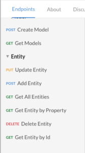 entity endpoints