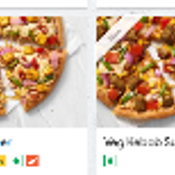 Pizza and Desserts product card