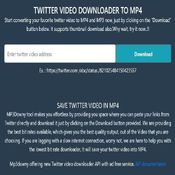 Twitter video downloader mp4 product card