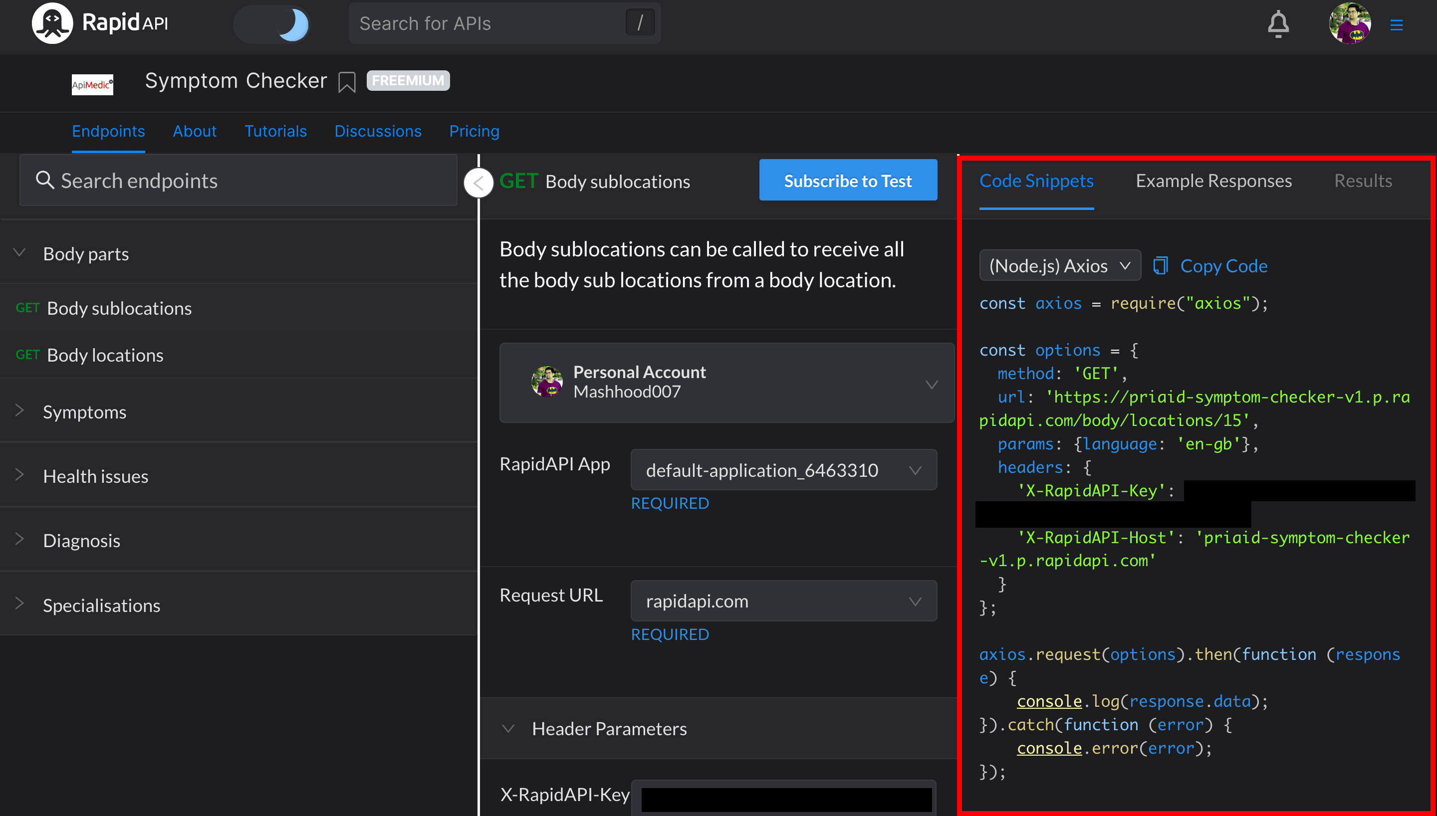 Code Snippet