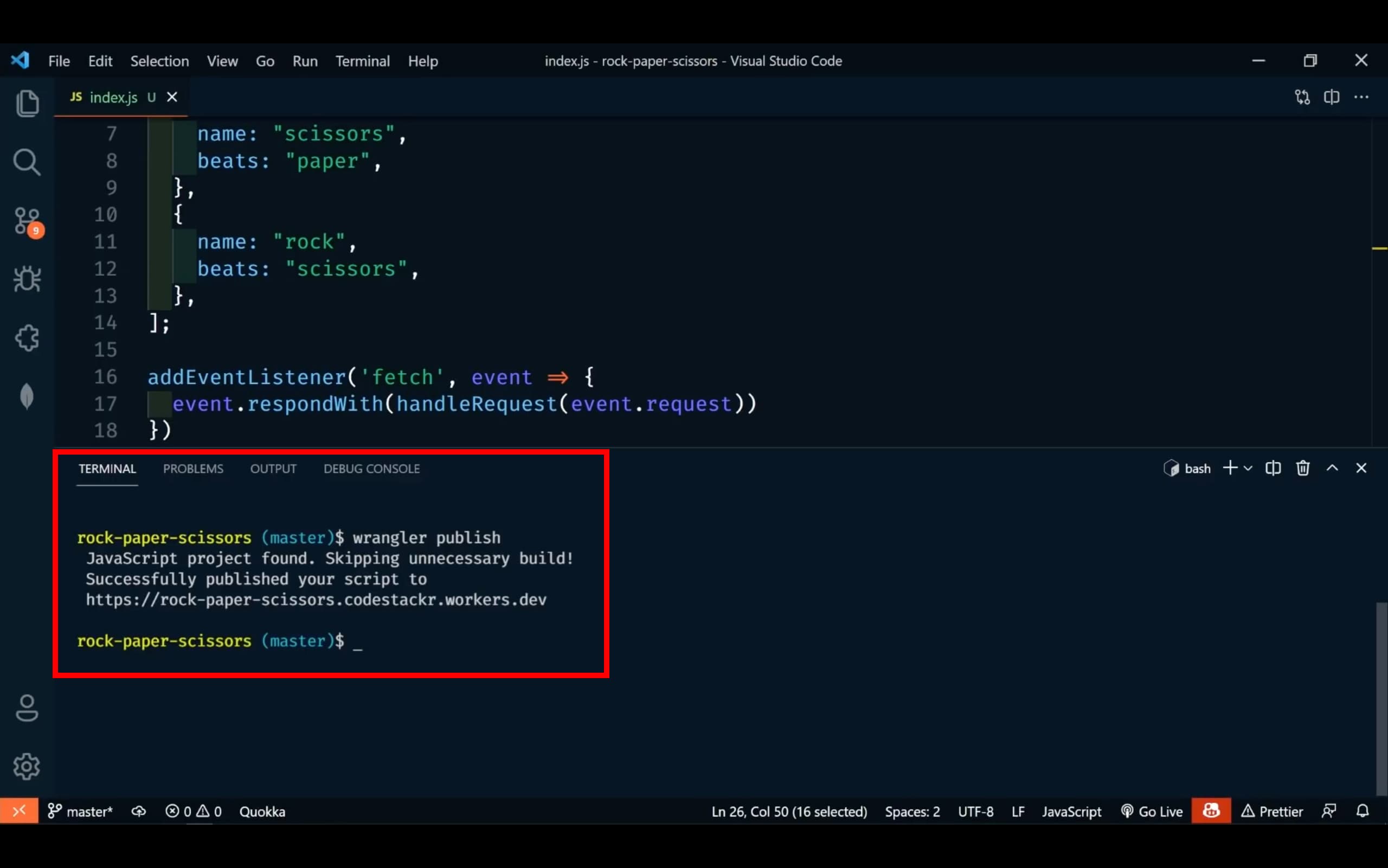 Deploying API