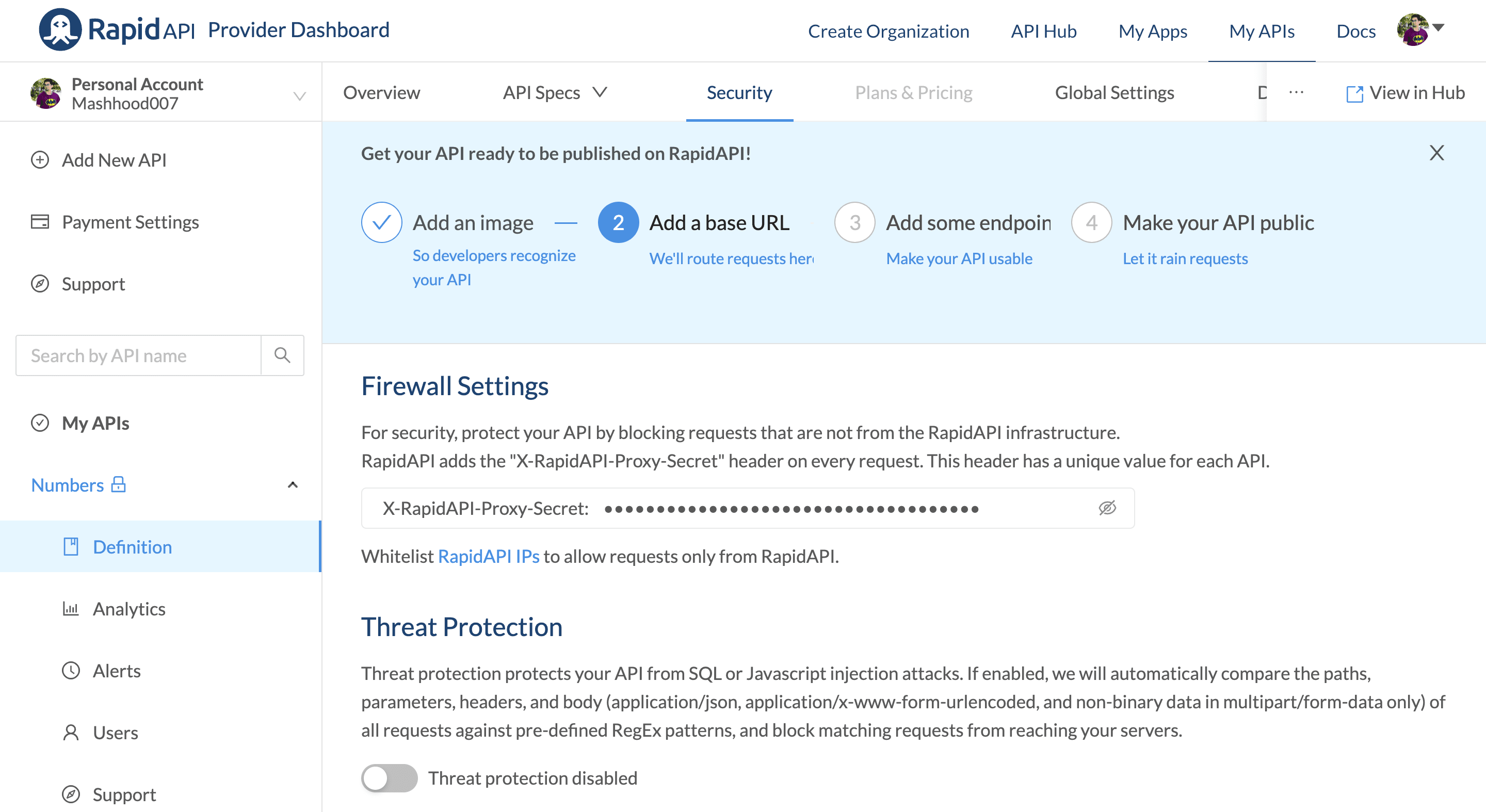 Application Key
