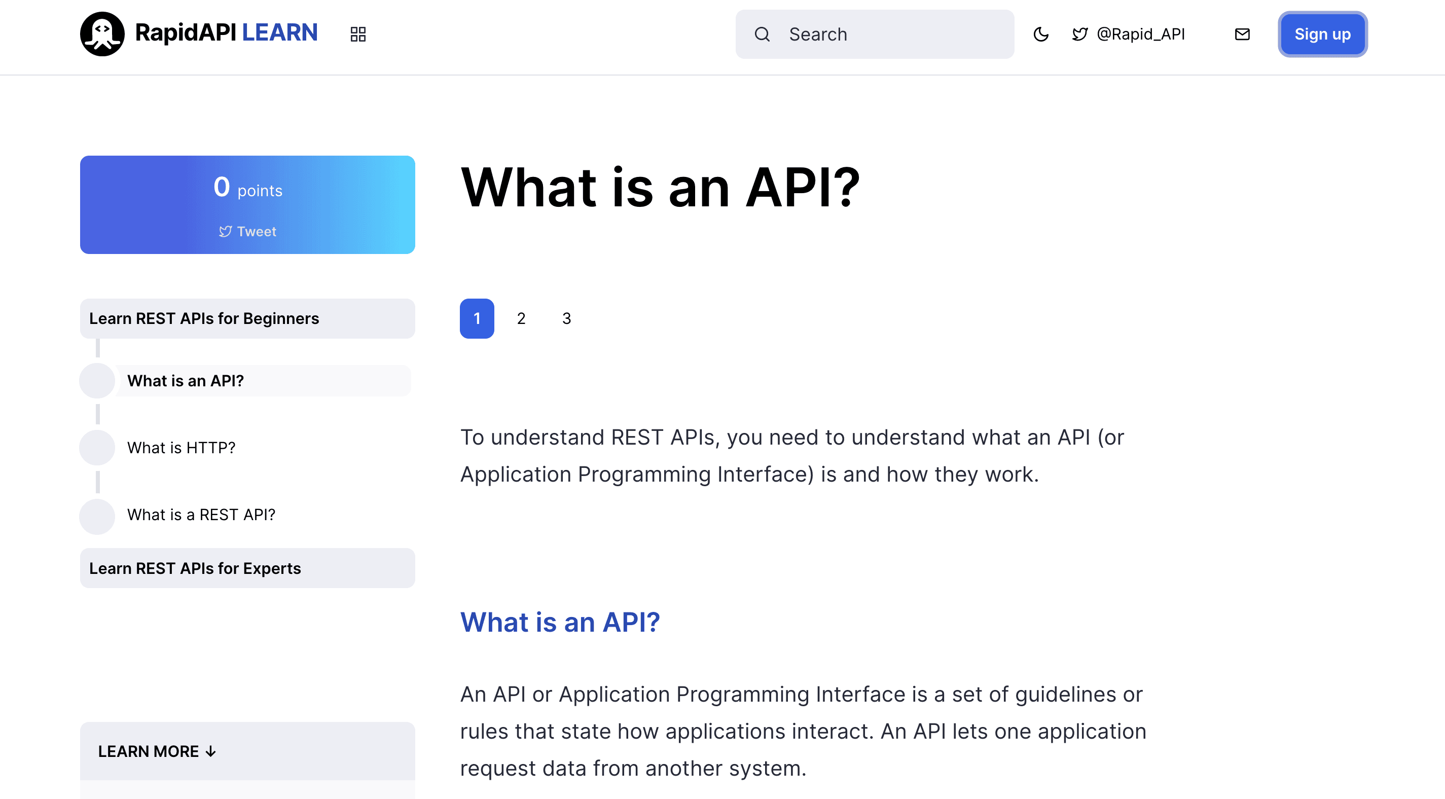 Leveraging RapidAPI Learn