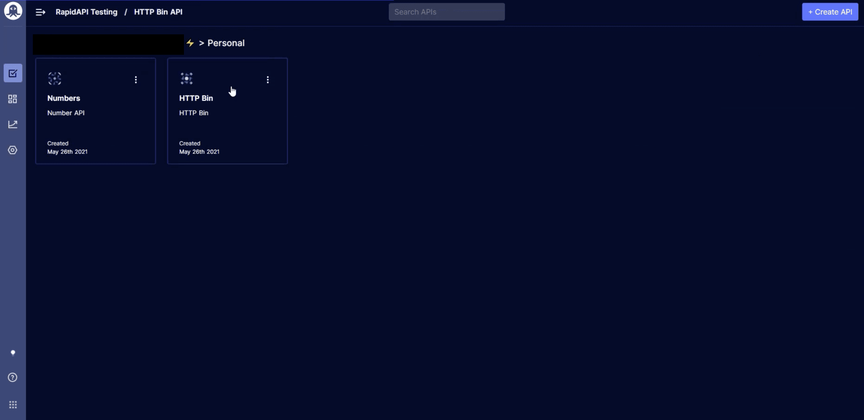 Sample API Test on RapidAPI