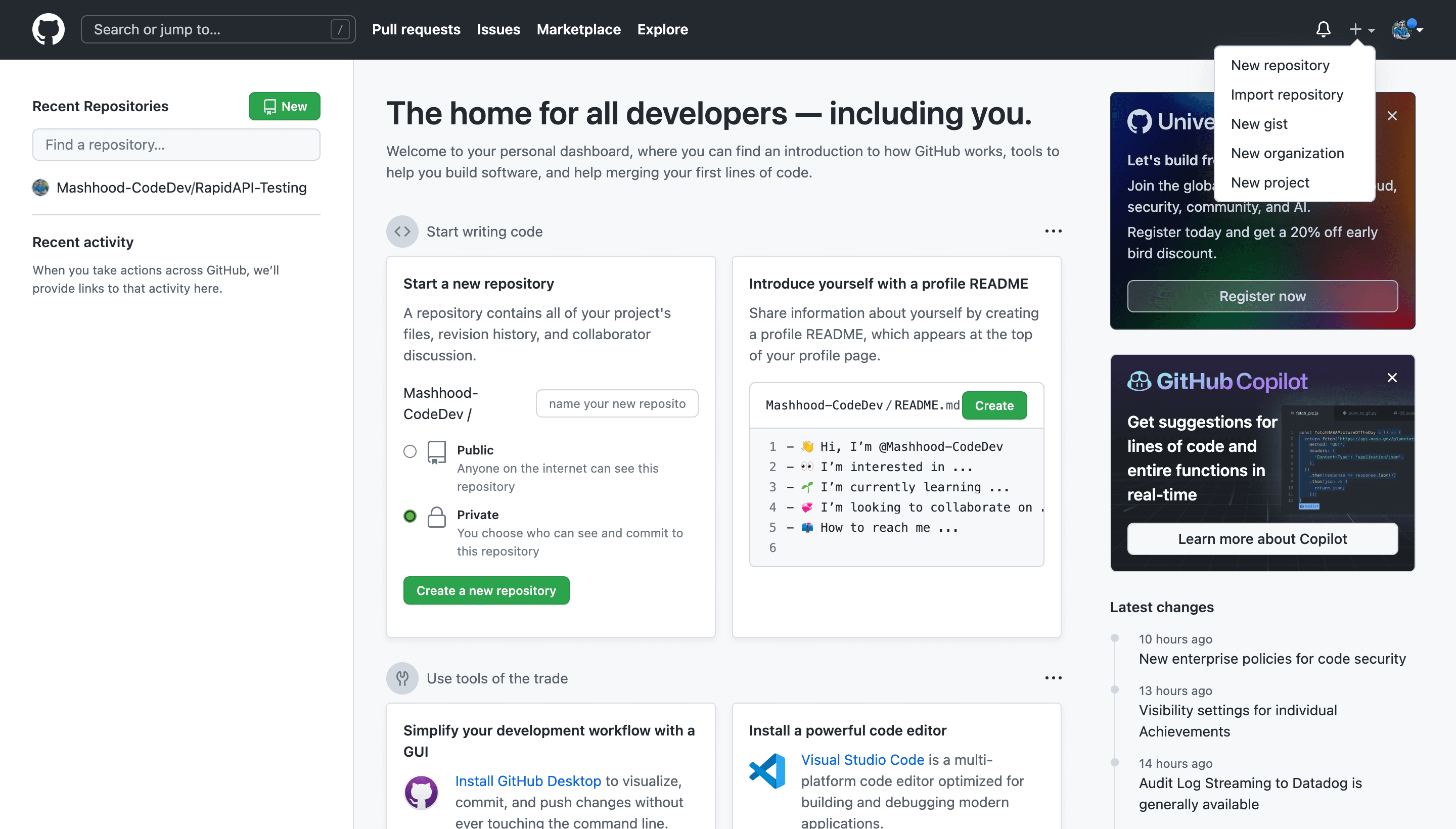 Heroku Interface