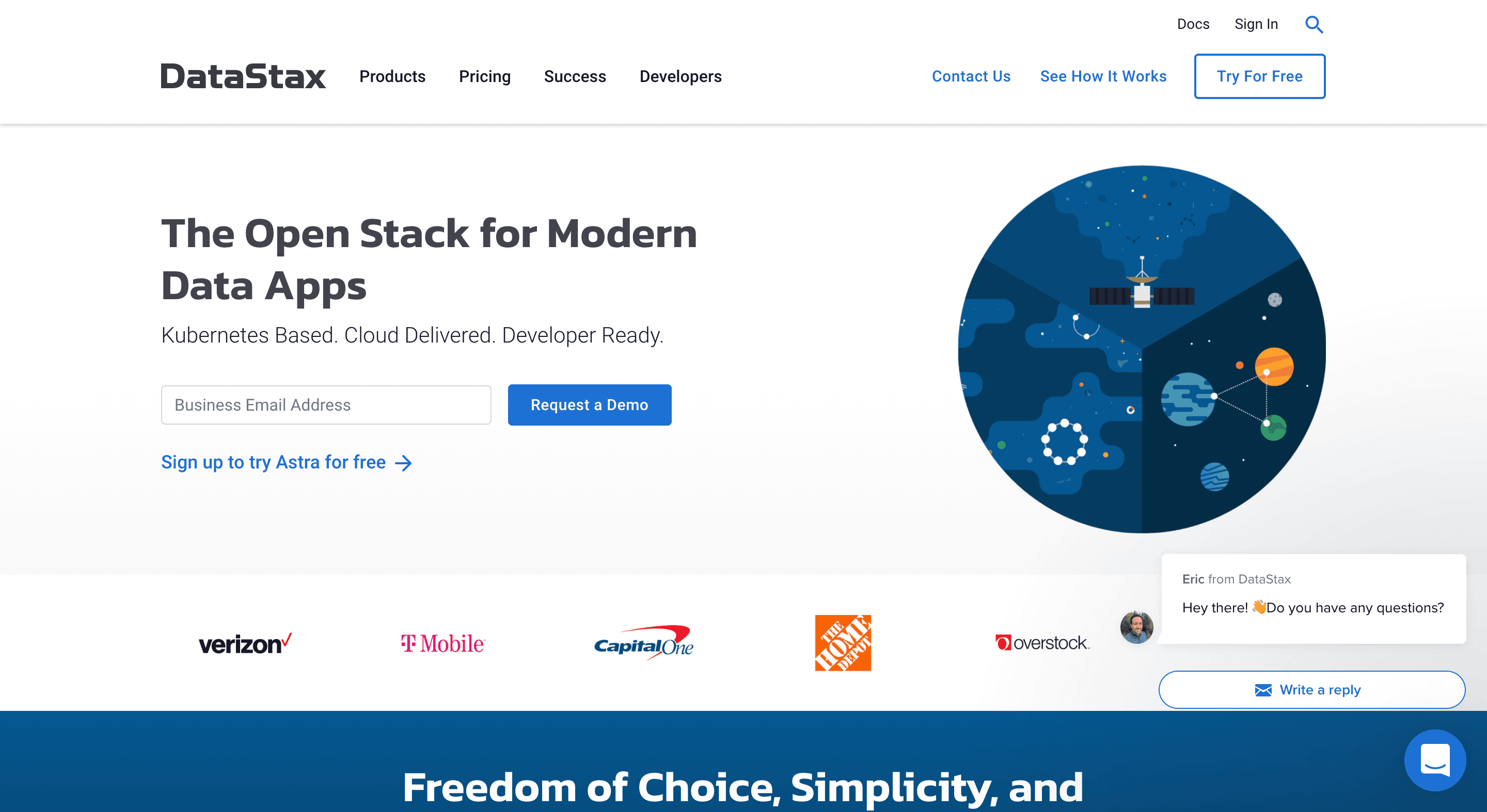 Previewing DataStax