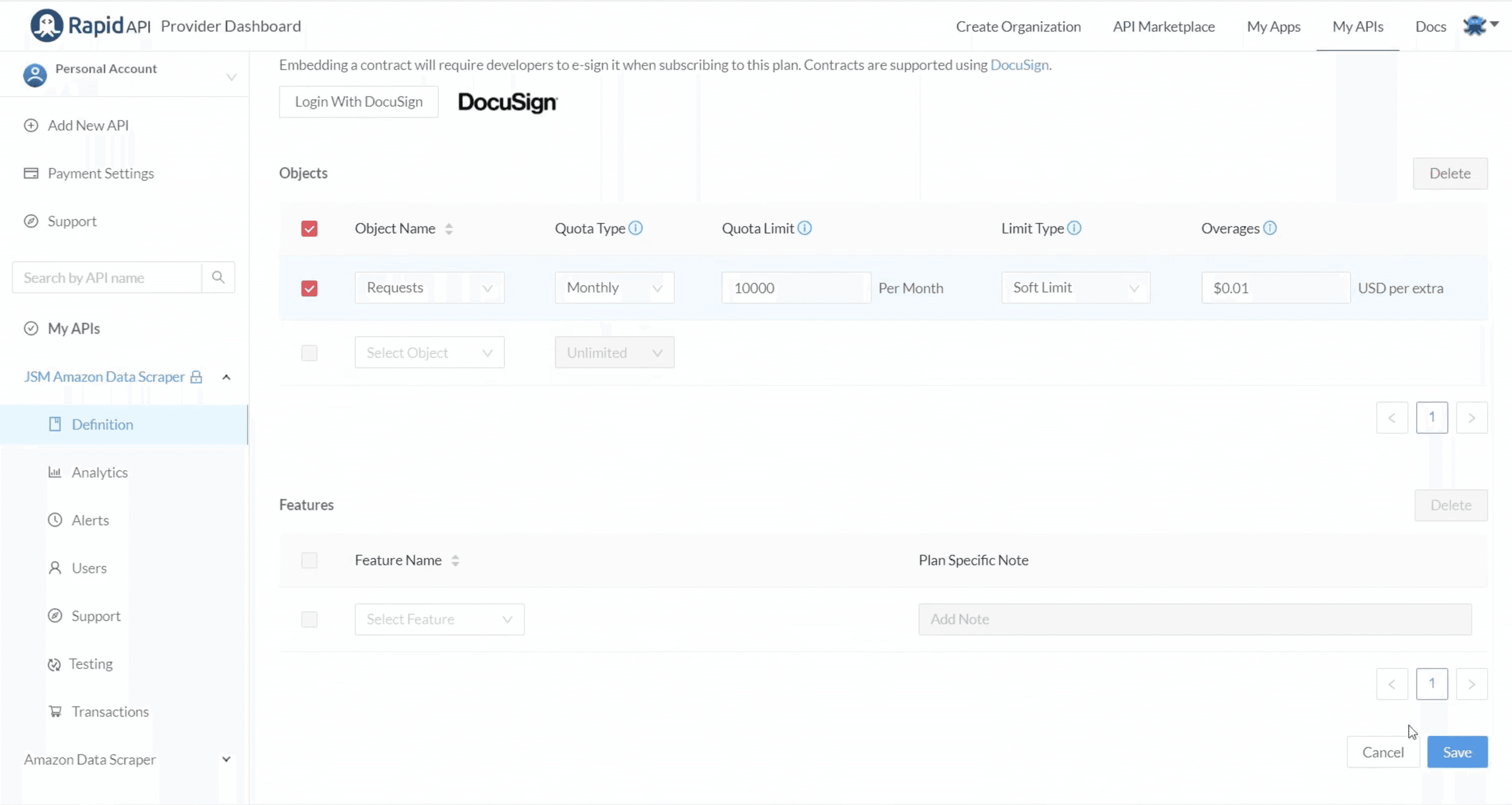 Pro Pricing Plan