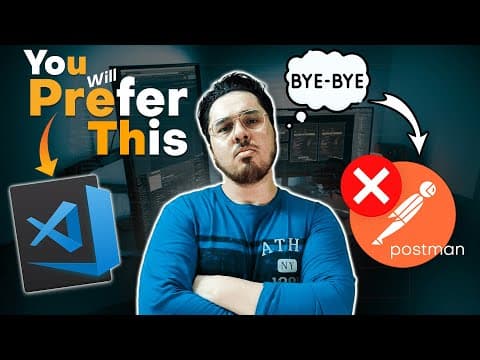 This VS Code Extension will replace Postman