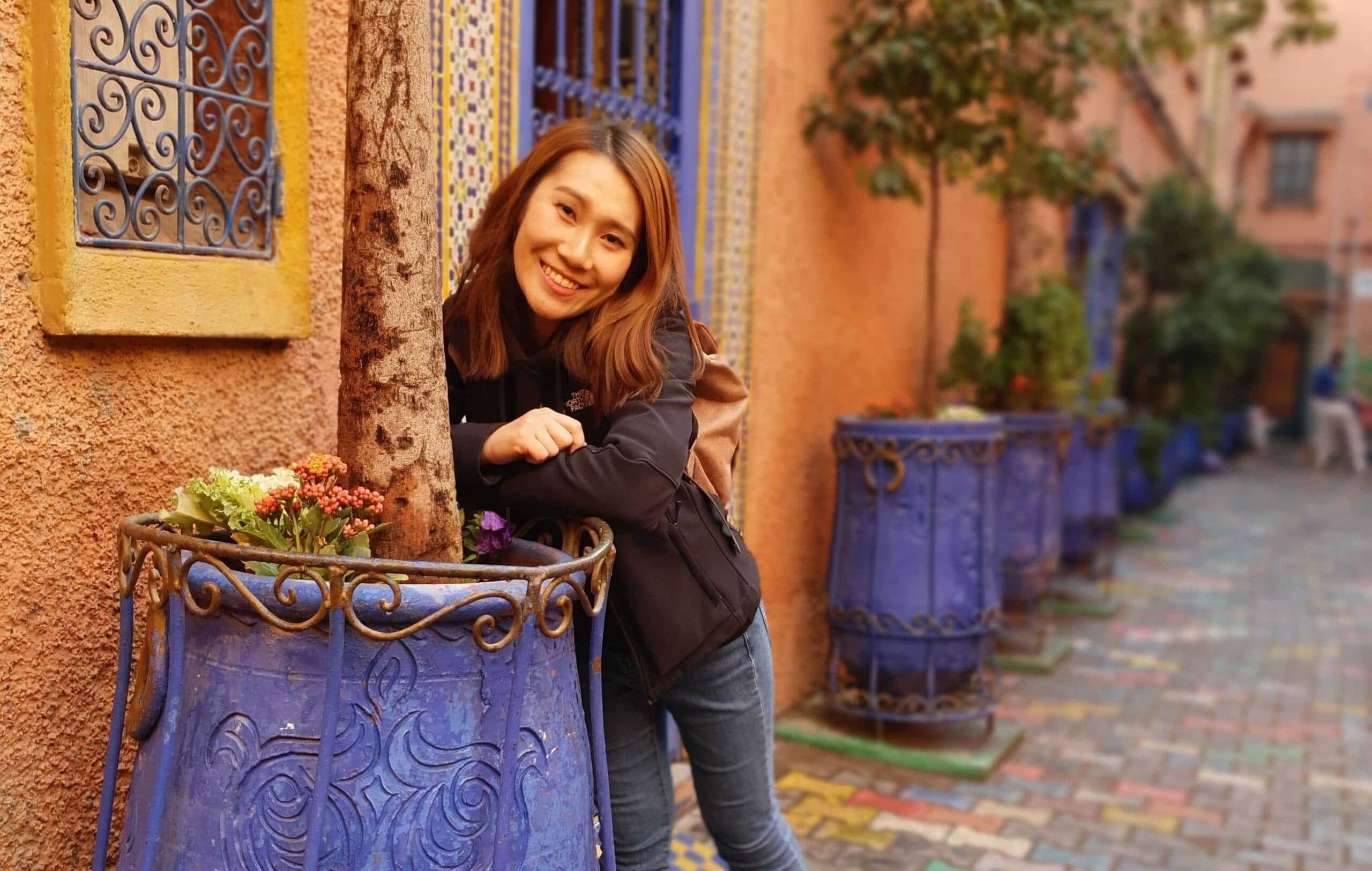 Yenny in Morocco for Rapid Annual Kickoff