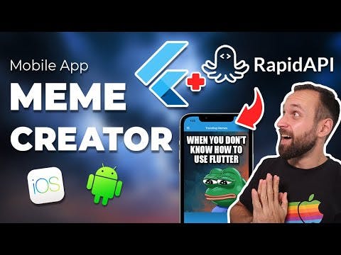 How To Build a MEME CREATOR Mobile App with FLUTTER