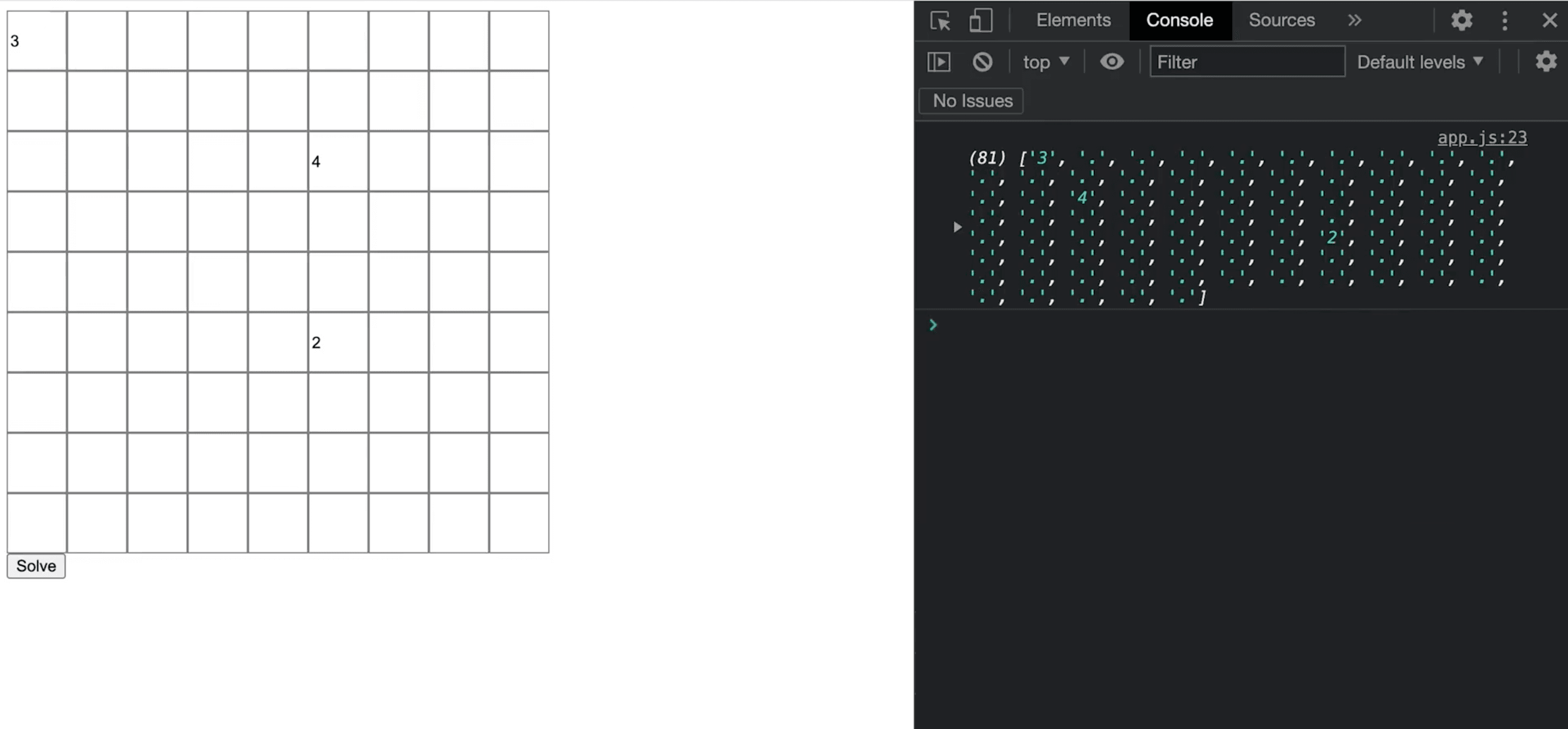 Getting array as an response 