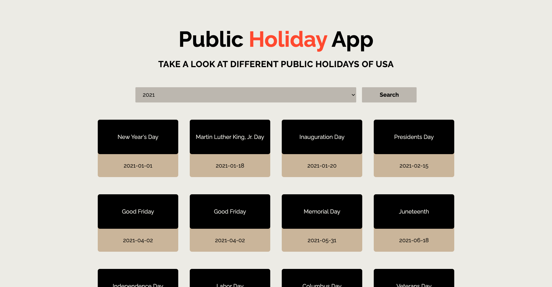 Public Holiday Application built with Next.js and Public Holiday API