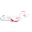 Aircraft data simple collection icon