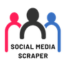 Scape social media links of a website