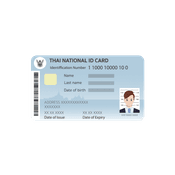 Thai ID Card OCR - Front thumbnail